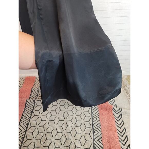 Athleta Black Calm Cool Romper in Satin Black, sz XS - Picture 6 of 14